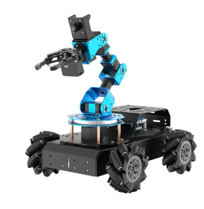 Hiwonder ArmPi Pro Raspberry Pi ROS Robotic Arm Development Kit with 4WD Mecanum Wheel Chassis Open Source Robotic Car