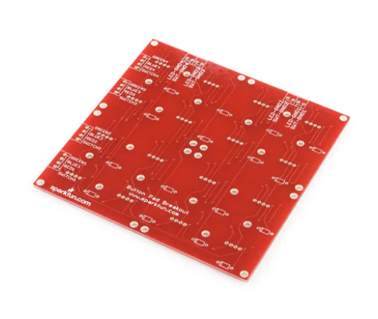 Sparkfun Button Pad 4x4 - Breakout PCB