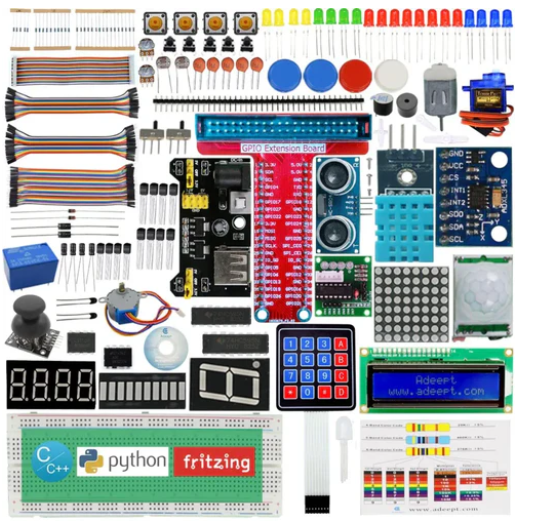 Adeept Ultimate Starter Kit for Raspberry Pi