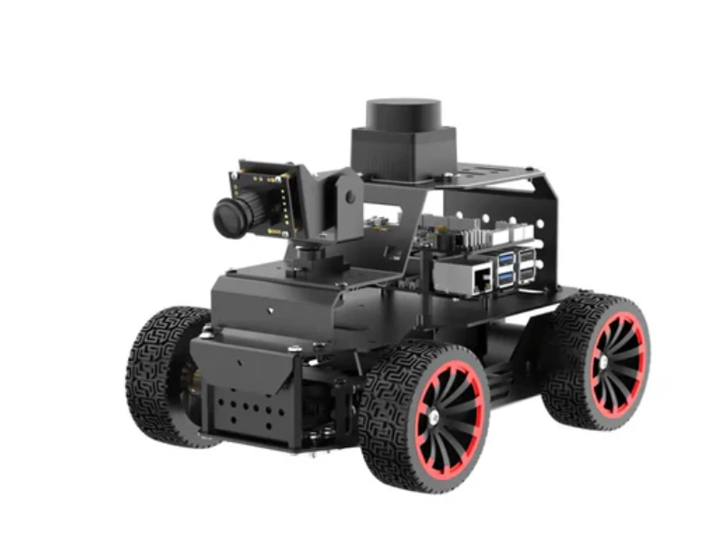 Hiwonder Raspberry Pi 5 Robot Car MentorPi A1 Ackermann Chassis ROS2 Supports SLAM and Autonomous Driving (Monocular Camera/Raspberry Pi 5 Not Included)