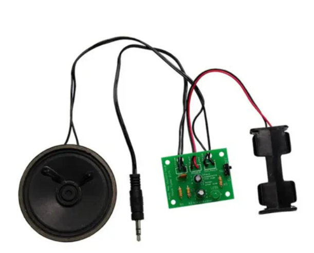 Kitronik Mono Amplifier Kit with Power Switch and Status LED