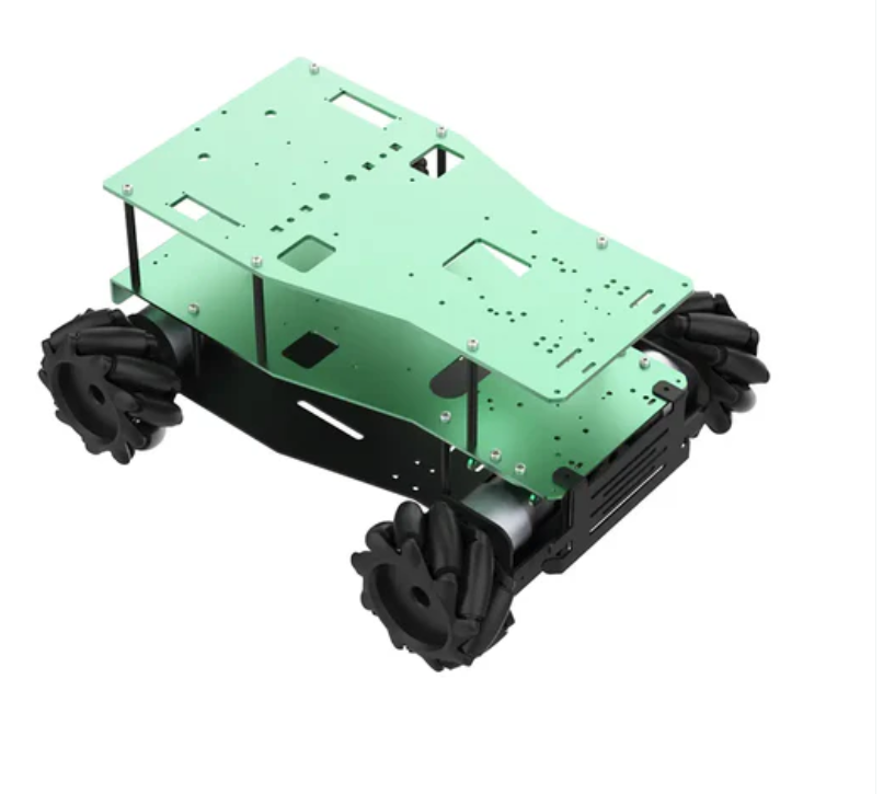 Yahboom Aluminum ROS Robot Car Chassis Pendulum Suspension - Large (EN Manual)