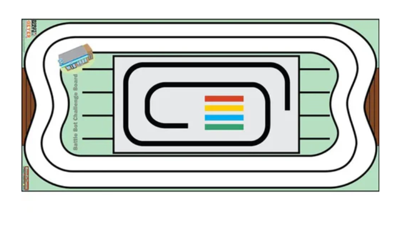 BrickEd Battle Bot Challenge Read and Write Mat (FLL Size)