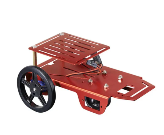 2WD Mini Robot Platform (Board Included)