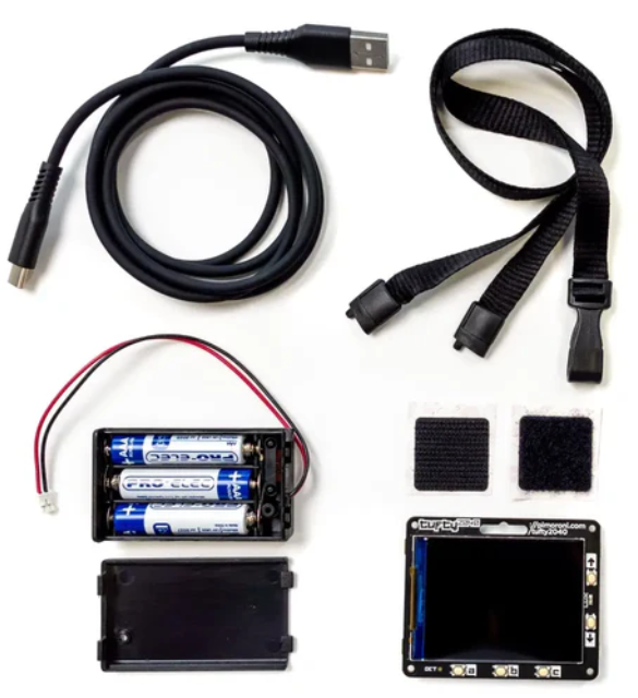 Tufty 2040 Programmable Badge (with Accessory Kit)