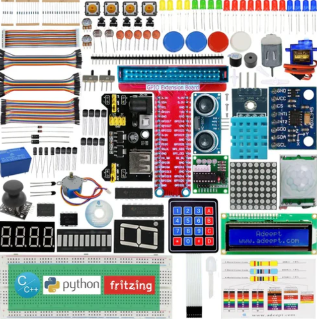 Adeept Ultimate Beginner Raspberry Pi Learning Kit