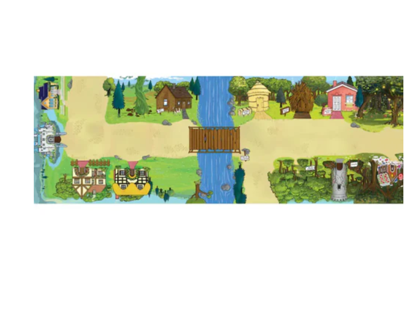 TTS Bee Bot and Blue Bot Fairytale Pads